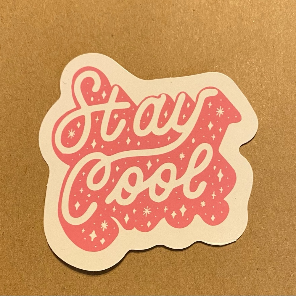 🌈20/$5🌈 Stay Cool Sticker